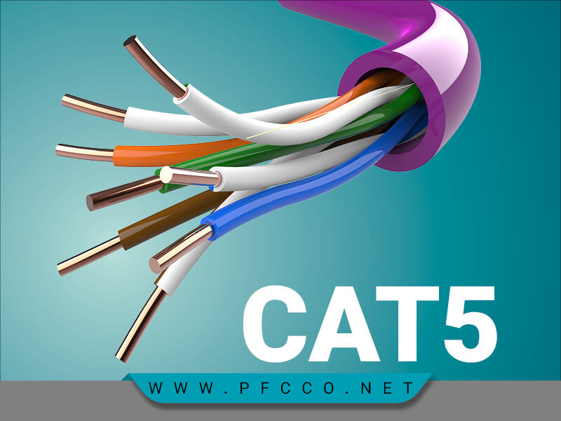 کابل CAT5 و اترنت Cat5