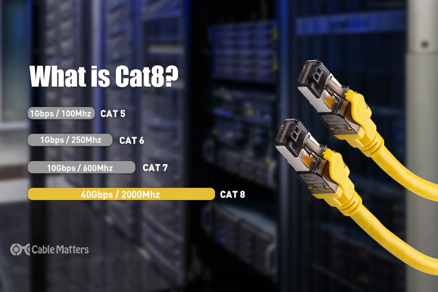 کابل Cat 8 چیست؟