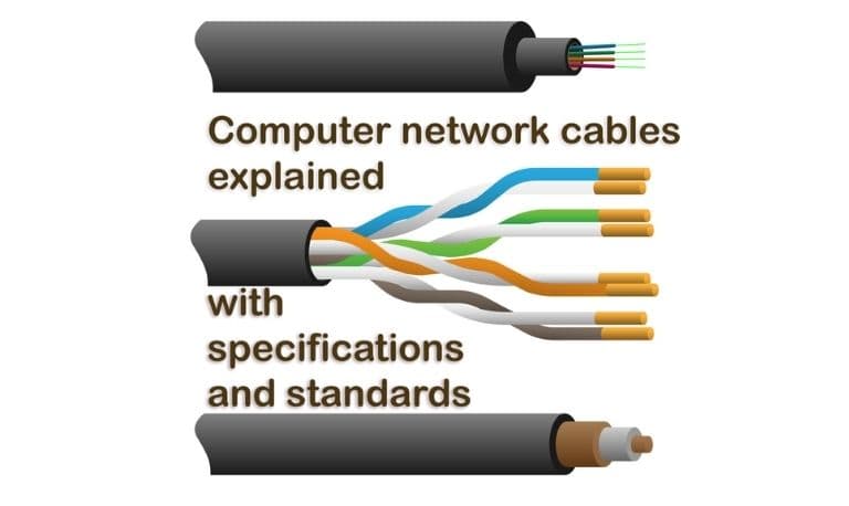انواع کابل های شبکه چیست؟