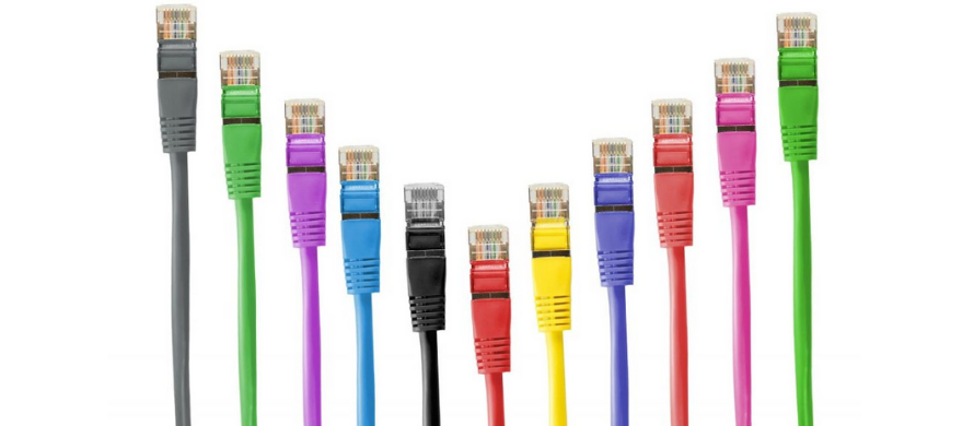 انواع مختلف کابل LAN شبکه