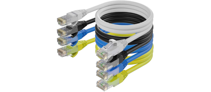 چهار رنگ اصلی کابل شبکه کدامند؟