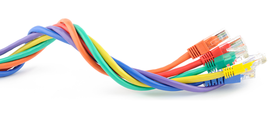 کابل شبکه یا همان کابل اترنت چه رنگی است؟